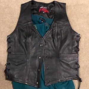 Sexy Chick Leather Vest